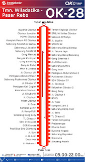 rute transjakarta taman wiladatika pasar rebo