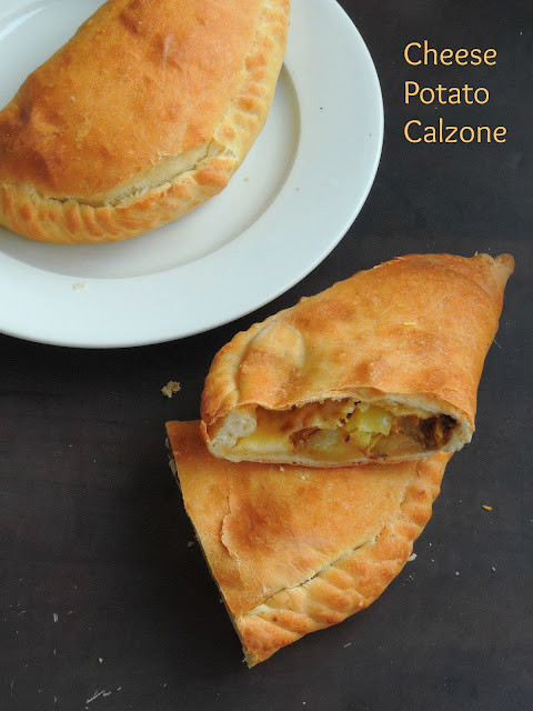 Potato calzone with cheese, Potato Cheese Calzone