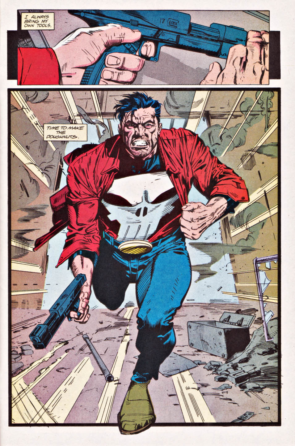 Read online The Punisher (1987) comic -  Issue #73 - Police Action - 22