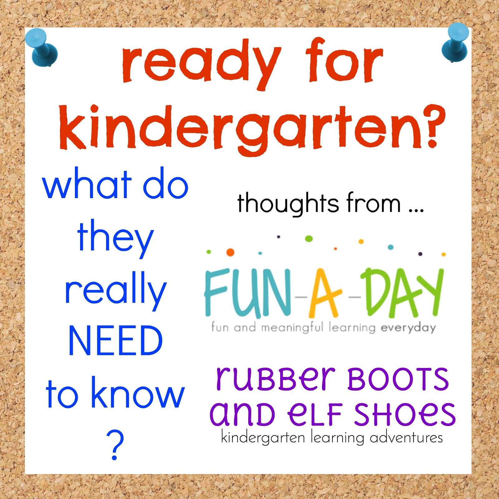 kindergarten readiness rubber boots elf shoes - Ready For Kindergarten