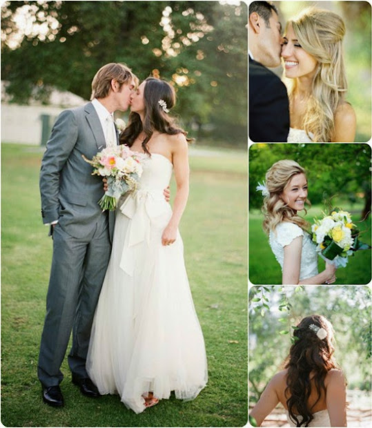 wedding hairstyles with flowers