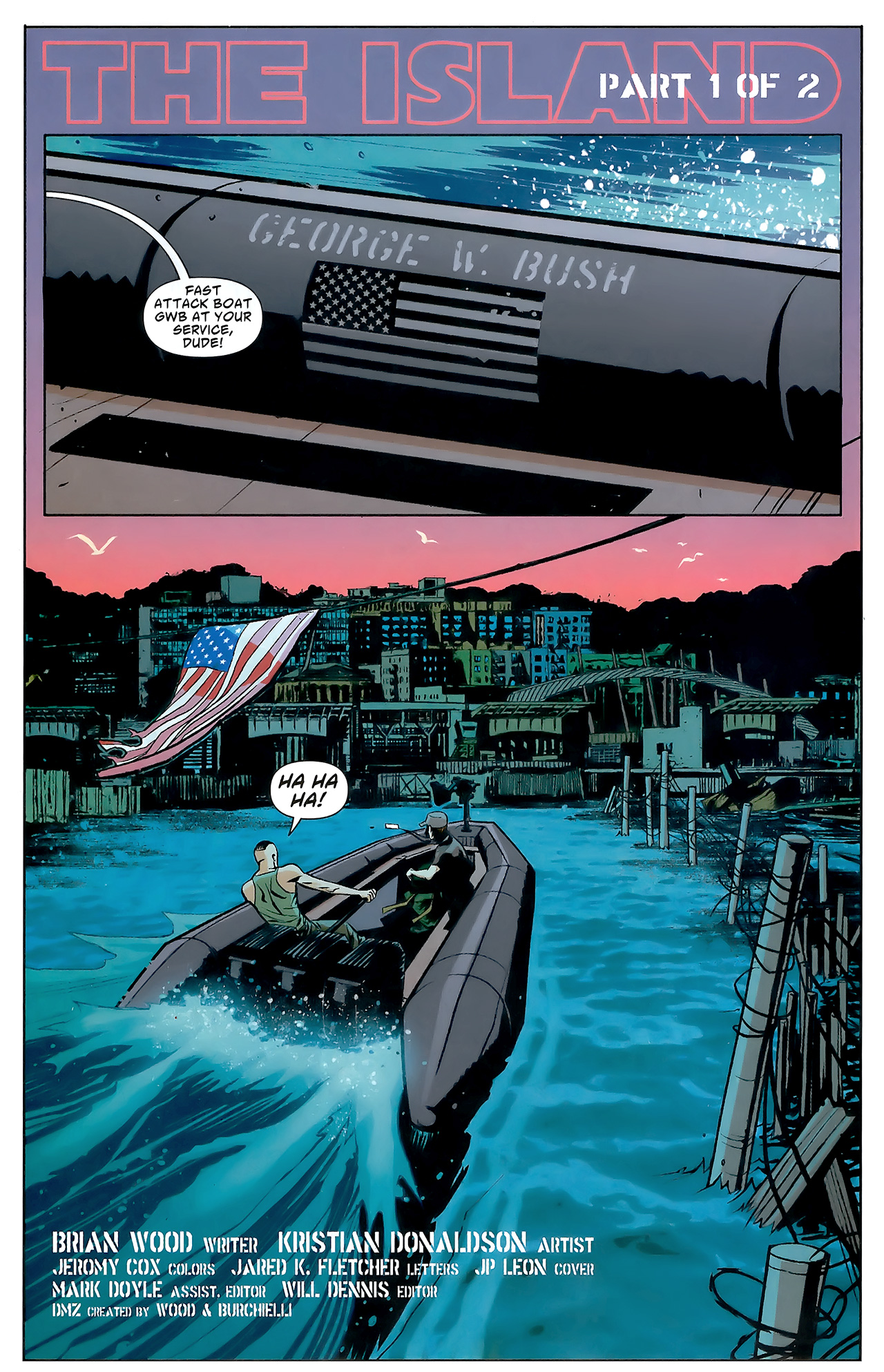 Read online DMZ (2006) comic -  Issue #35 - 4