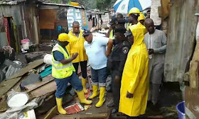 Mudslide Kills Newly Married Lady In Lagos - Photos