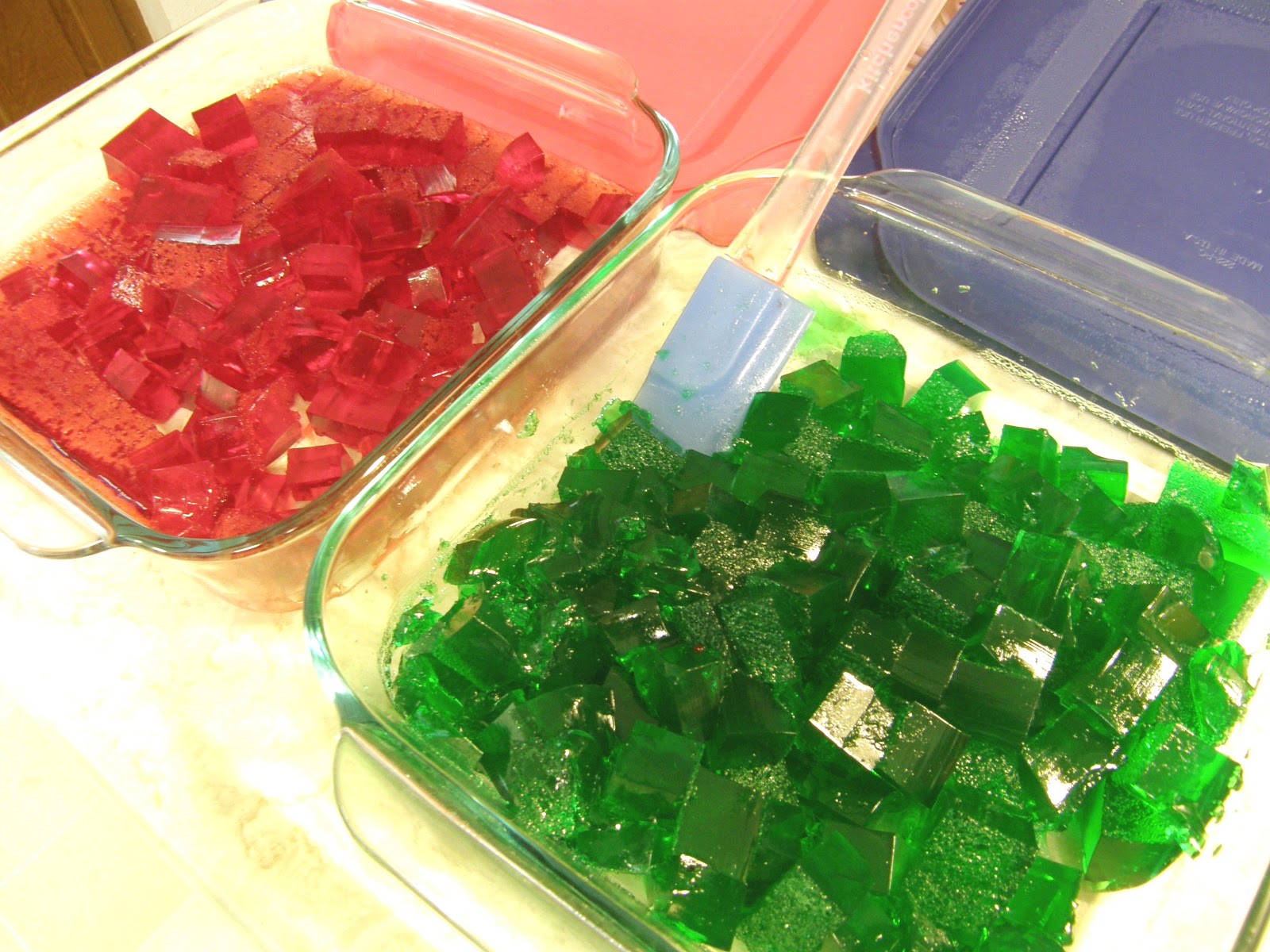 The Woman on the Hill Squares in my jello?