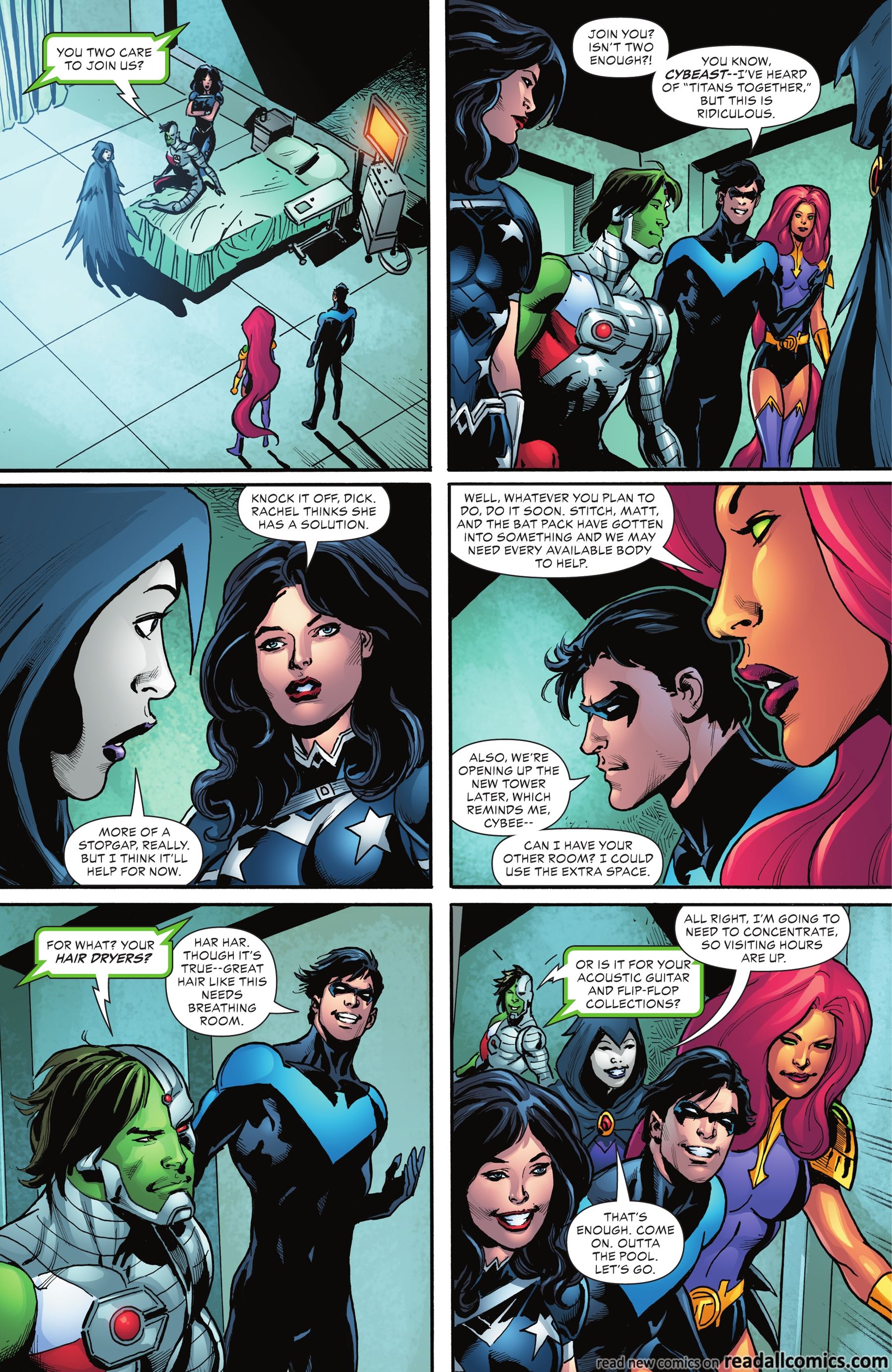 Teen Titans Academy #1 chapter 15 page 8