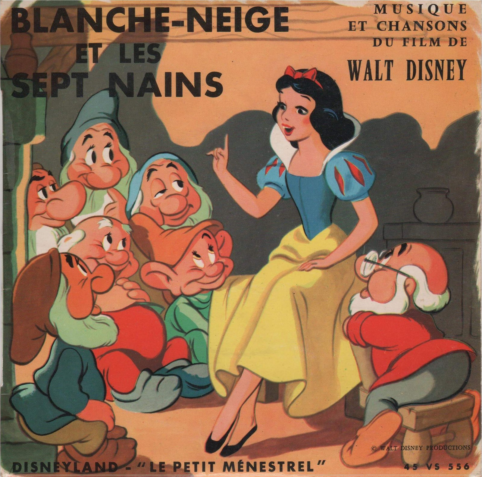 Le Petit Ménestrel 'Blanche-Neige' Records (Christiane Legrand &a...