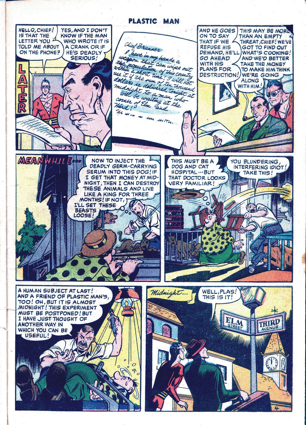 Read online Plastic Man (1943) comic -  Issue #49 - 29