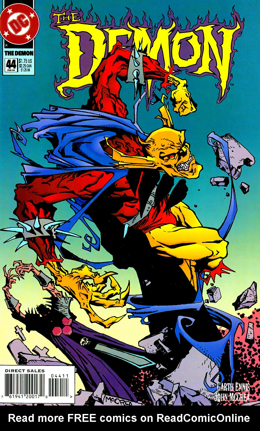 Read online The Demon (1990) comic -  Issue #44 - 1