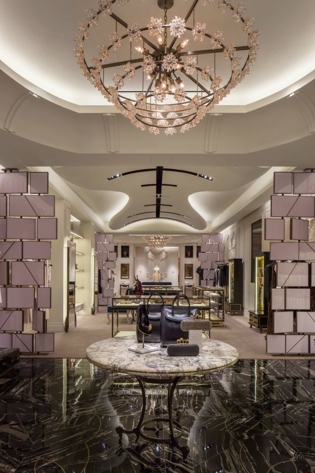 Keyhole To Fashion Alexander McQueen Flagship Store