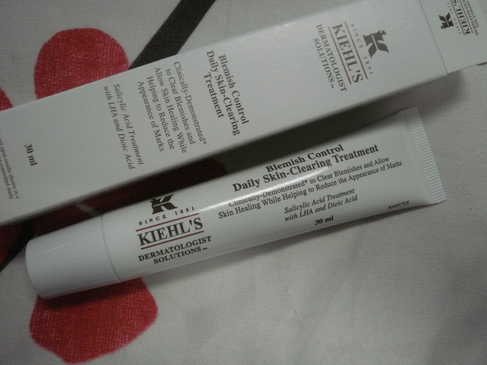 Women In Blue Dress Review Kiehl's Blemish Control Daily Skin