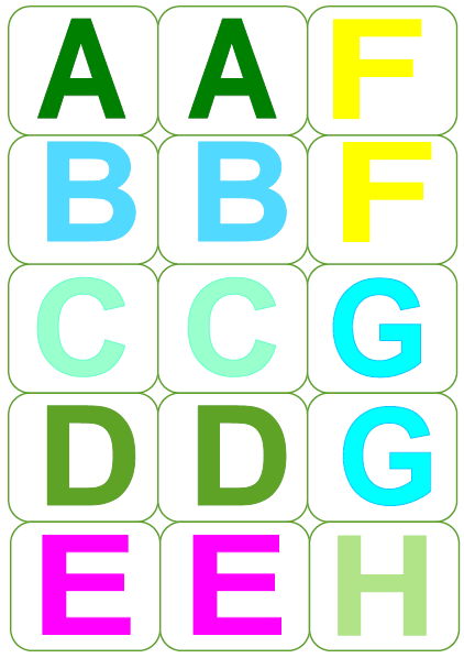 8 Jogos Da Memória Do Alfabeto Para Imprimir Educação Infantil C3f