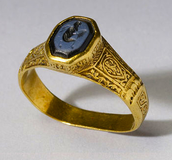 historia Brote rehén El Arte de la Orfebrería y Joyería : Historia del anillo de sello