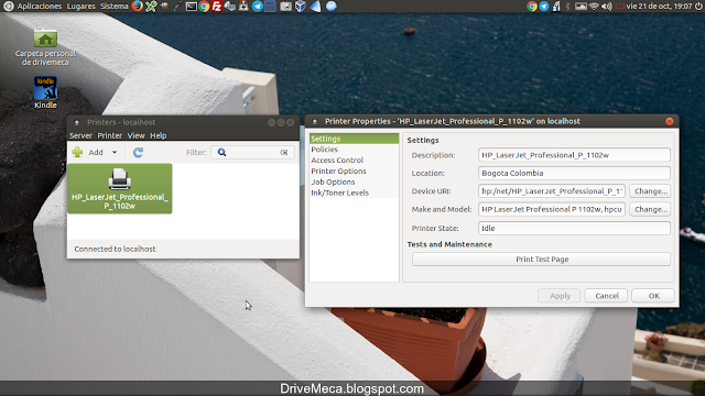 DriveMeca instalando y configurando impresora Wifi en Linux Ubuntu DriveMeca instalando y configurando impresora Wifi en Linux Ubuntu
