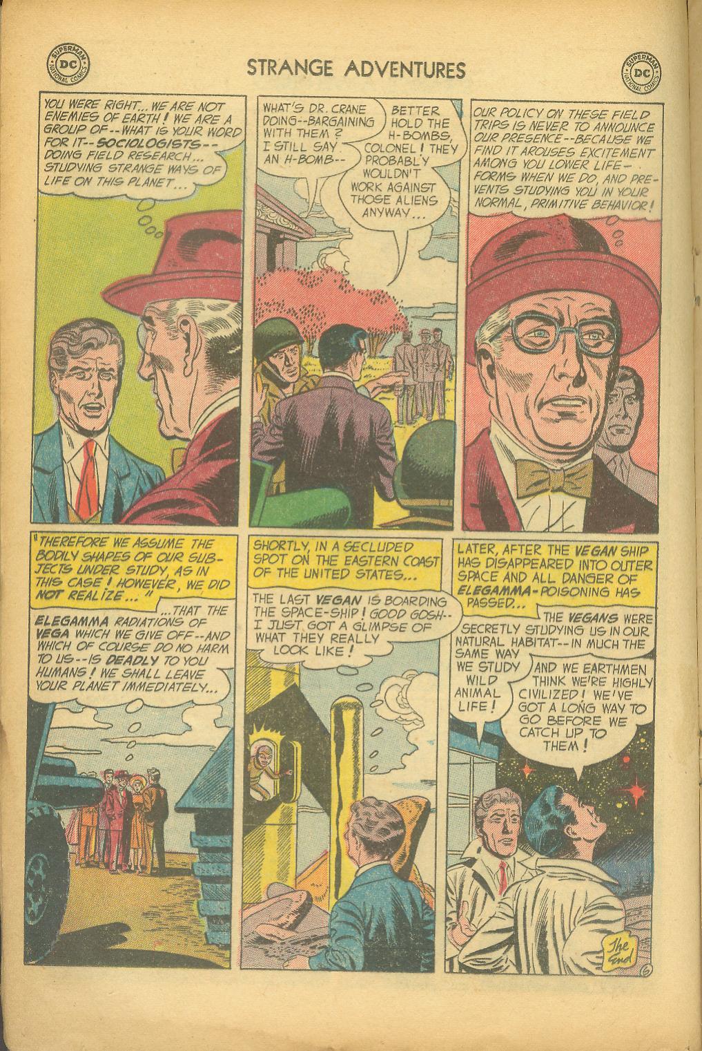 Read online Strange Adventures (1950) comic -  Issue #52 - 16