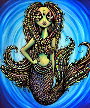 MerLady- original acrylic painting