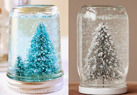 Simply Creative: Mason Jar Christmas Snow Globe