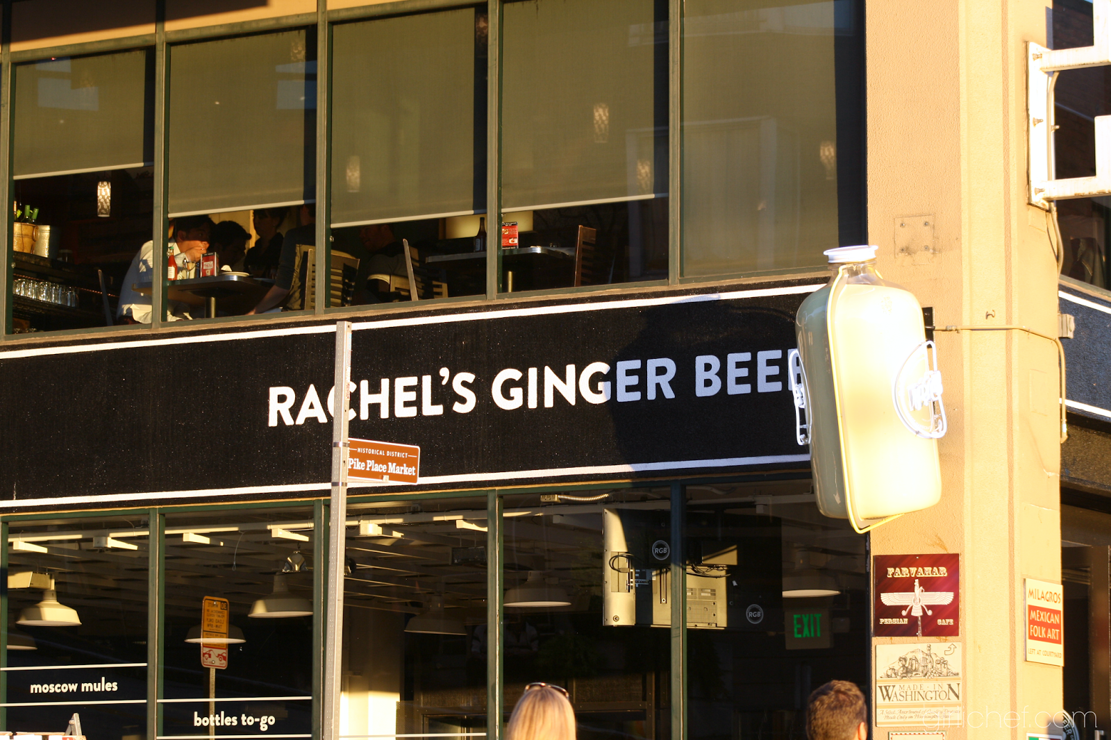 Homemade Ginger Beer inspired by Rachel's Ginger Beer in Seattle All