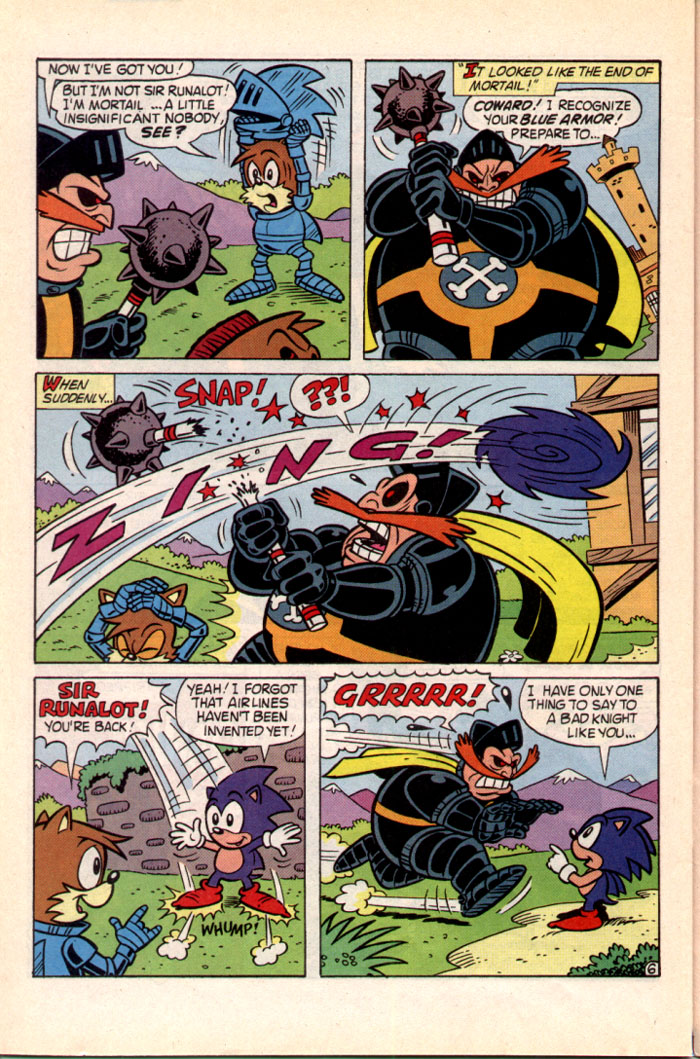 Read online Sonic The Hedgehog comic -  Issue #22 - 25