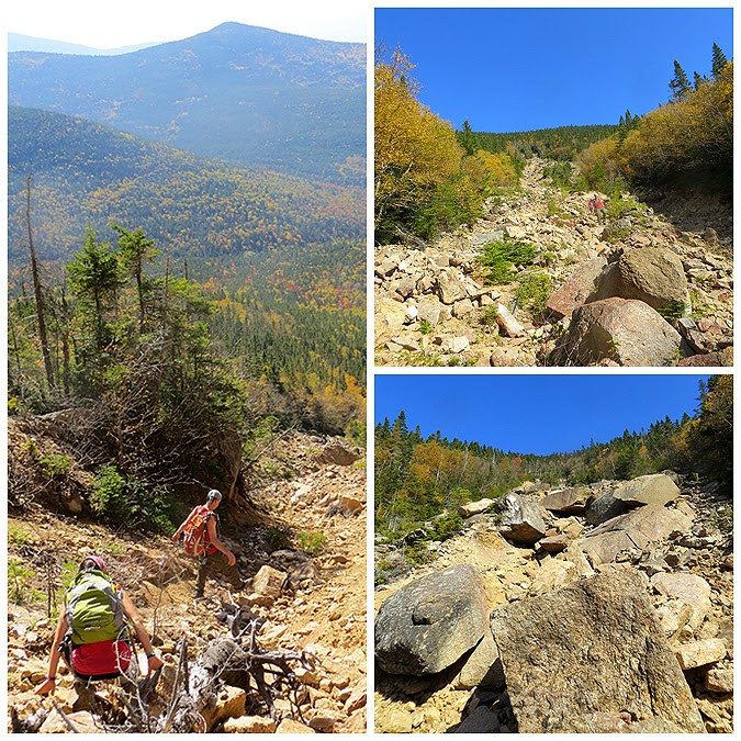 Hiking in the White Mountains Slide With Me Arrow and Cedar Slides