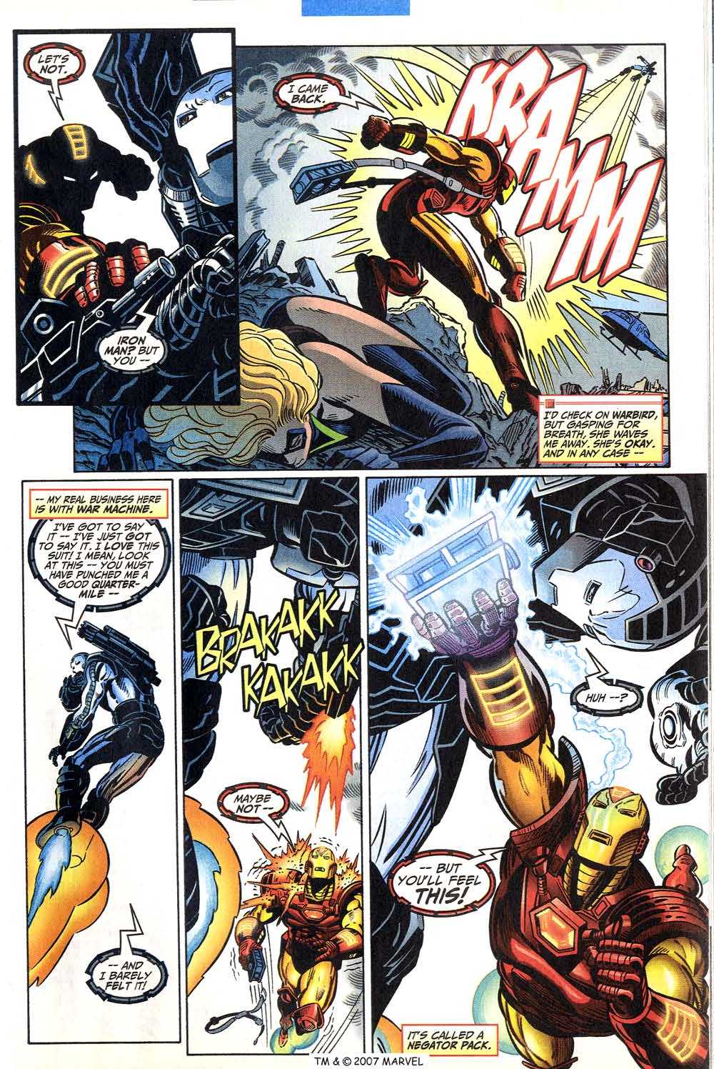 Read online Iron Man (1998) comic -  Issue #12 - 21