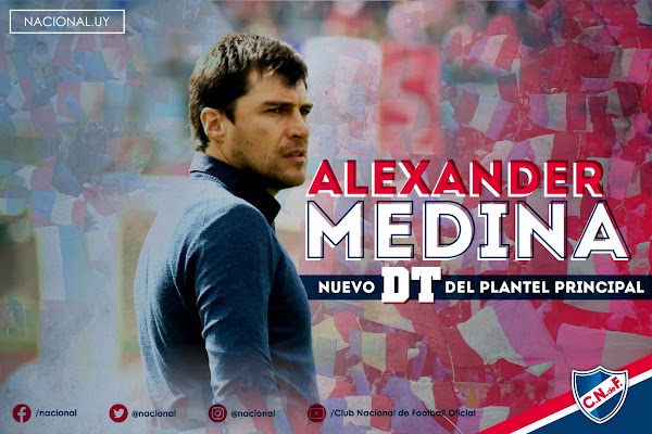 Oficial: Nacional, firma el técnico Cacique Medina