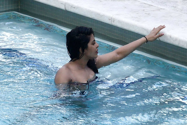 Priyanka Chopra hot in bikini dress