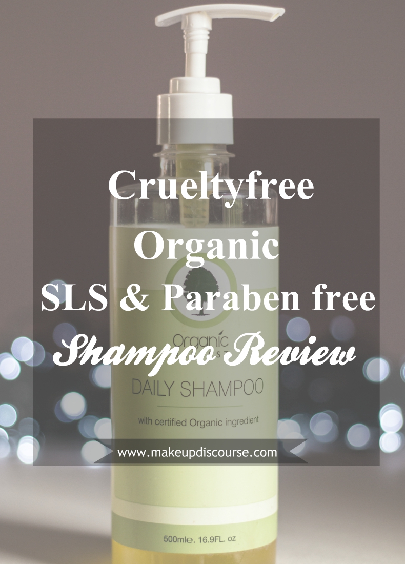 Cruelty free Vegan shampoo Organic Harvest Daily Shampoo Review and