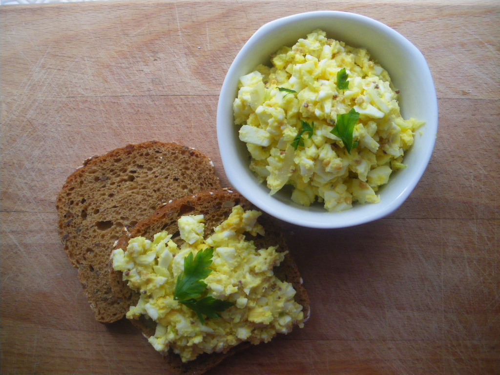 coś smacznego Bardzo smaczna pasta jajeczna z musztardą