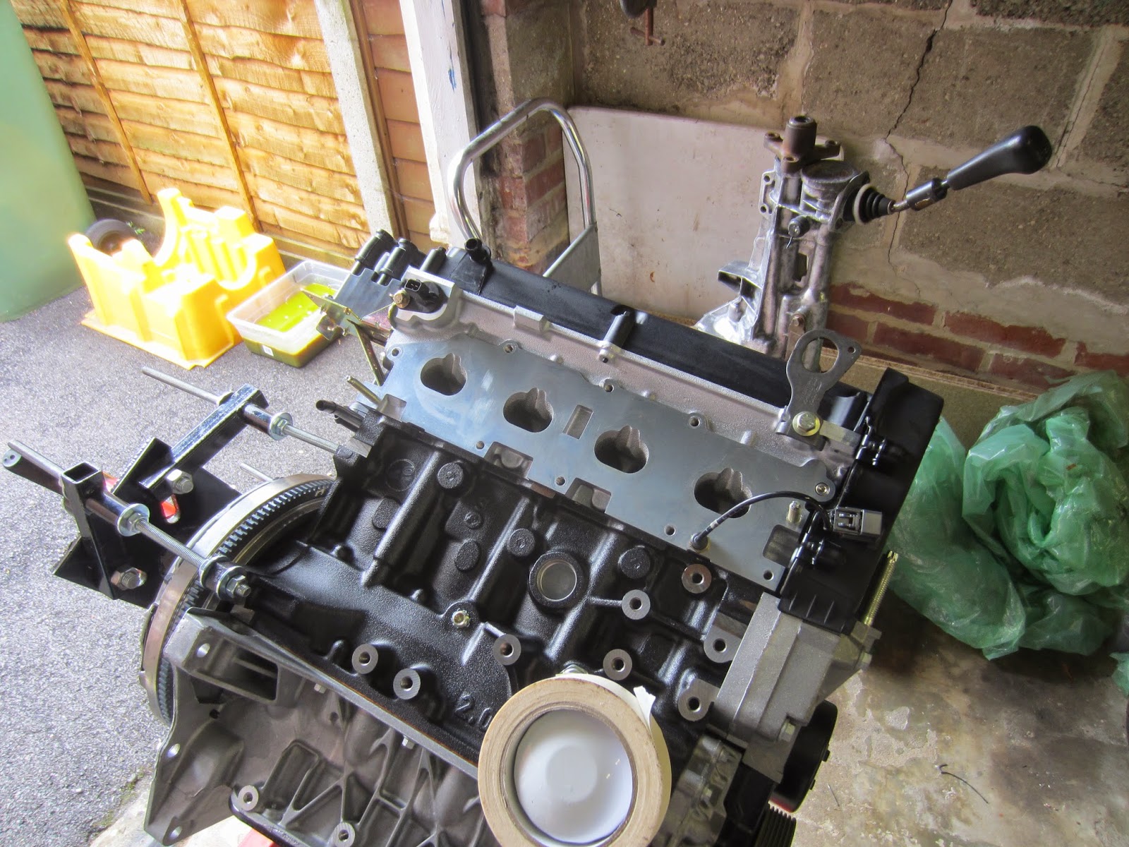 Keiths Westfield Kit Car Engine Build Up Starts