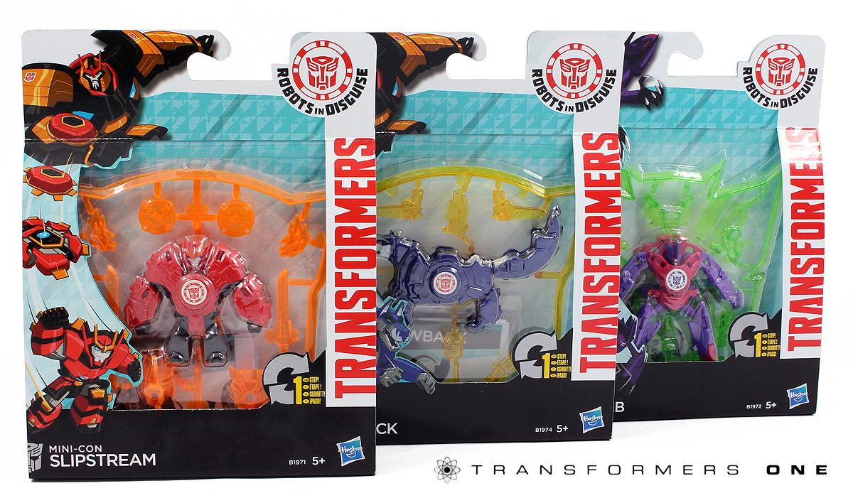 Oh tidsskrift Trives Transformers Square One: Robots In Disguise 2015 (Part 11) - Minicons Wave 1