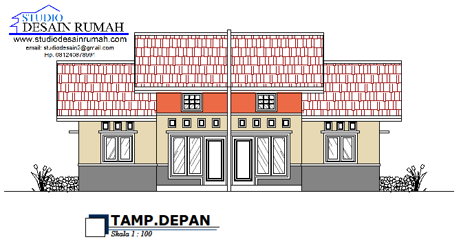 Denah: NEW GAMBAR DENAH RUMAH STANDAR