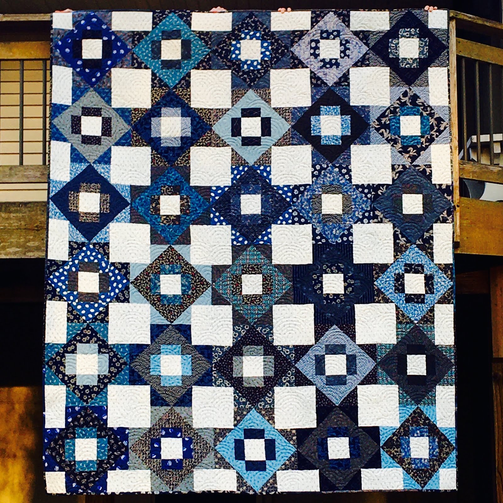 Grace and Peace Quilting 🌾Meadowland 🌾Number 5Japanese Indigo!