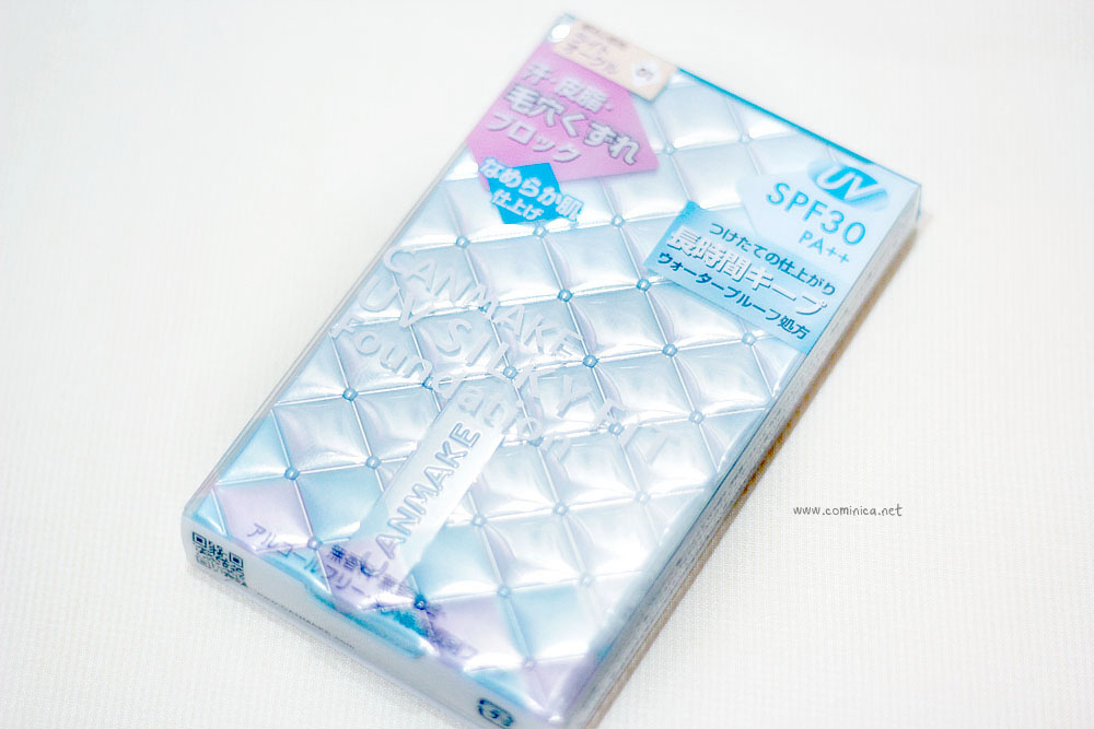 canmake uv silky fit foundation