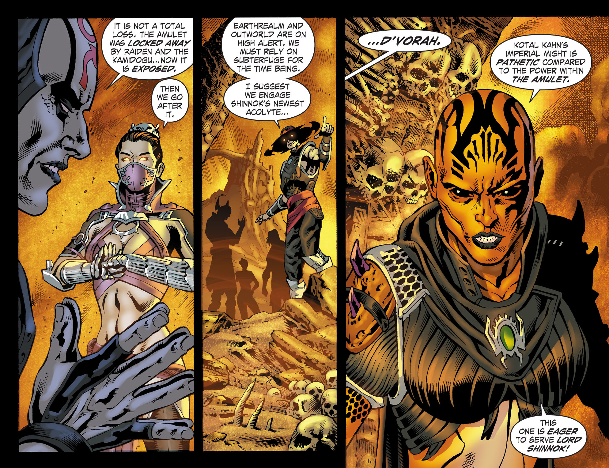 Read online Mortal Kombat X [I] comic -  Issue #34 - 19
