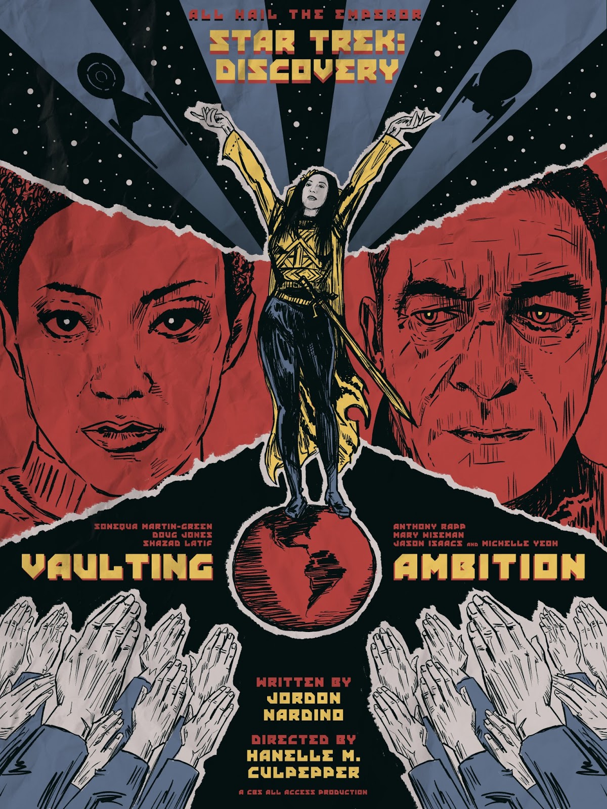 Guia de naves estelares Discovery Vaulting ambition