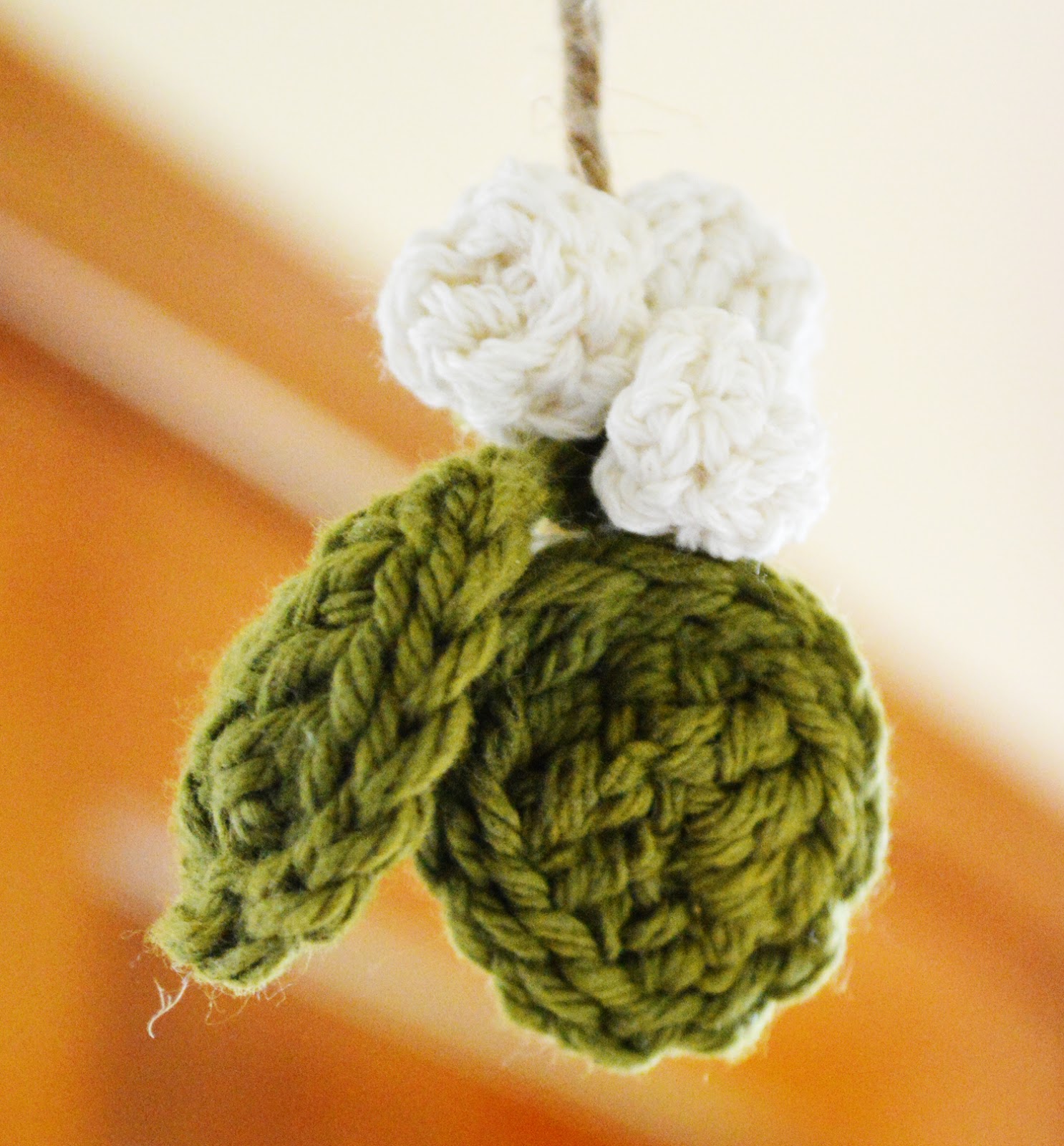 Maize Hutton Anthropired Crocheted Mistletoe DIY