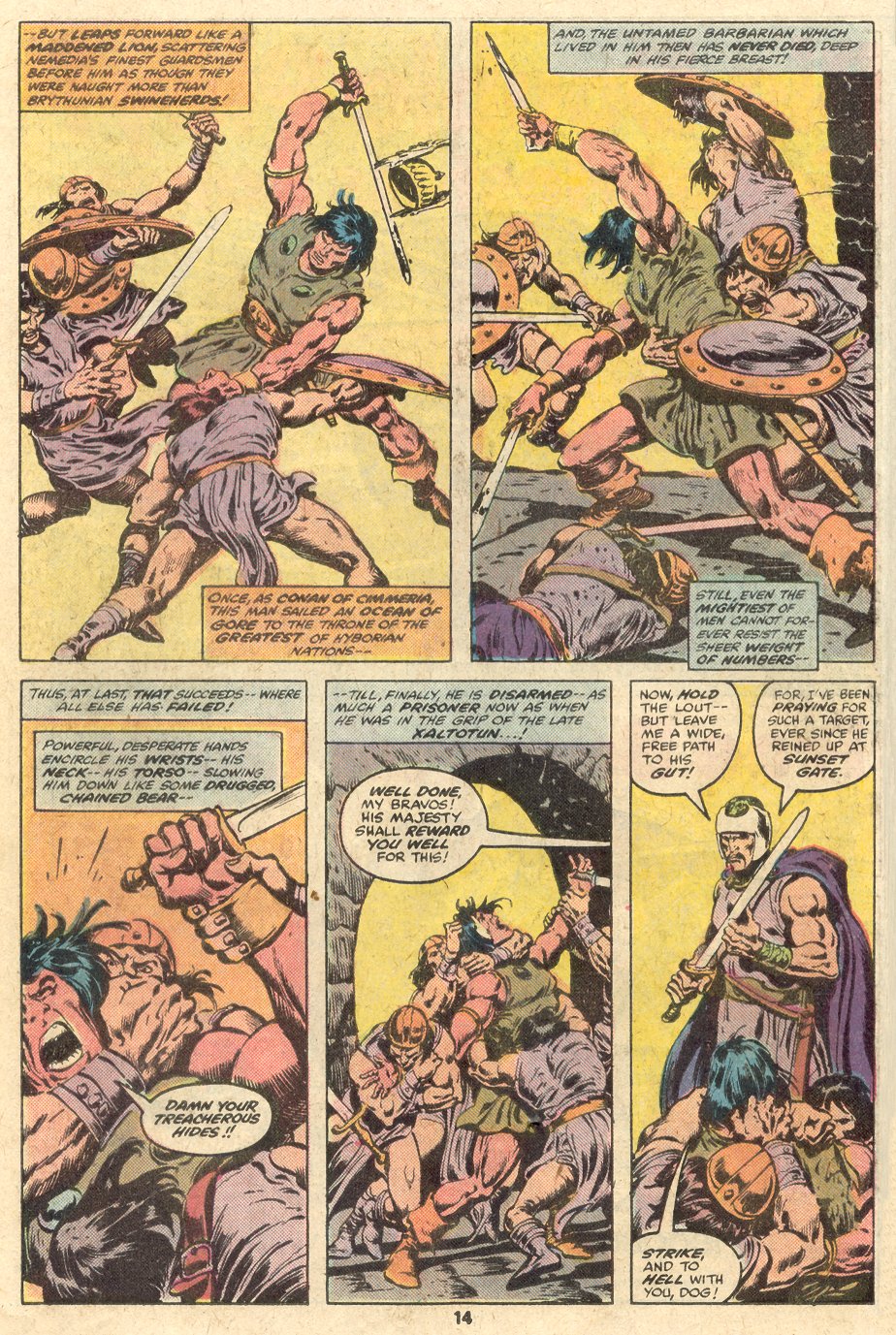 Read online Conan the Barbarian (1970) comic -  Issue # Annual 4 - 12