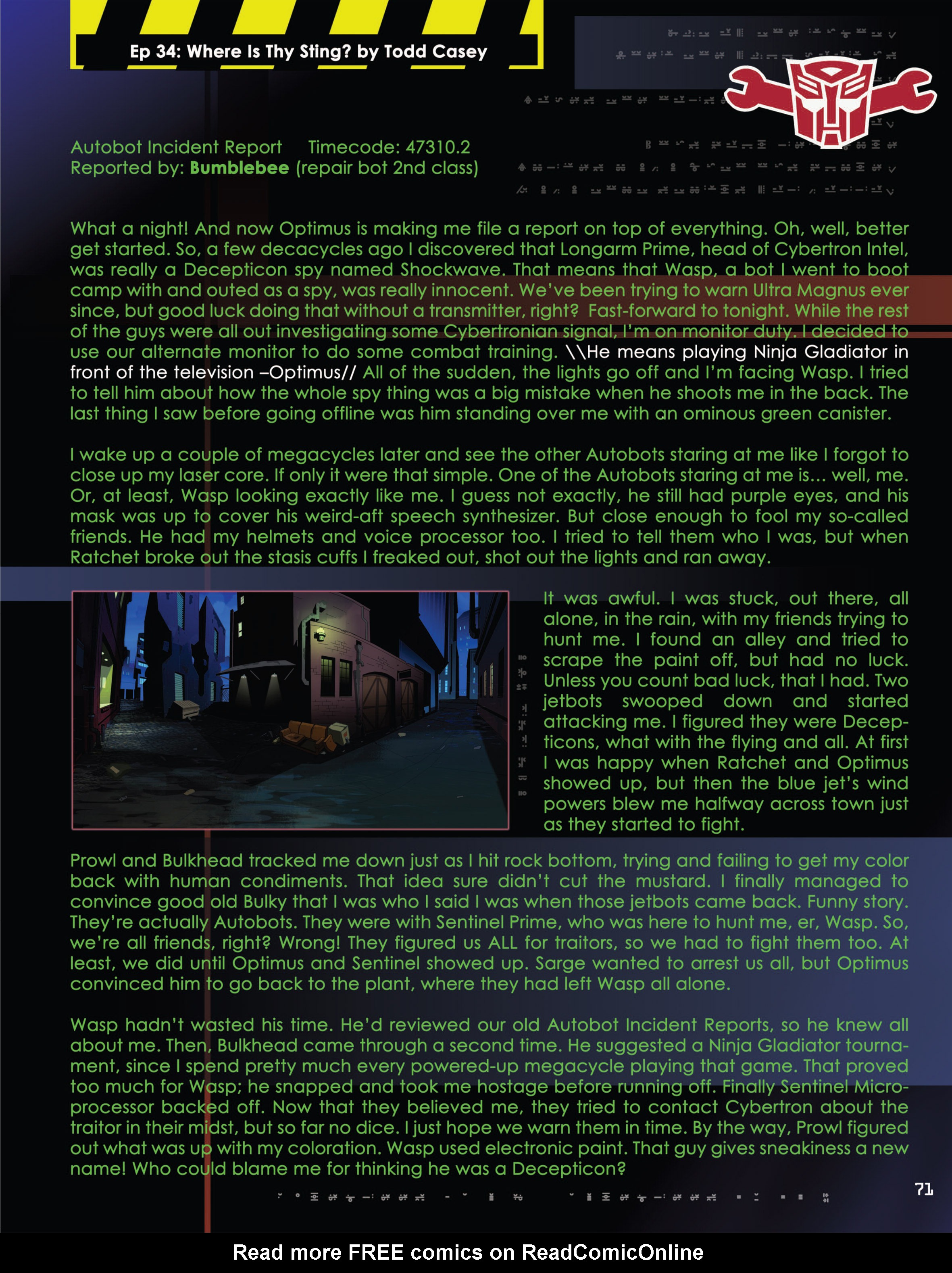Transformers Animated: The Allspark Almanac issue TPB 2 - Page 70