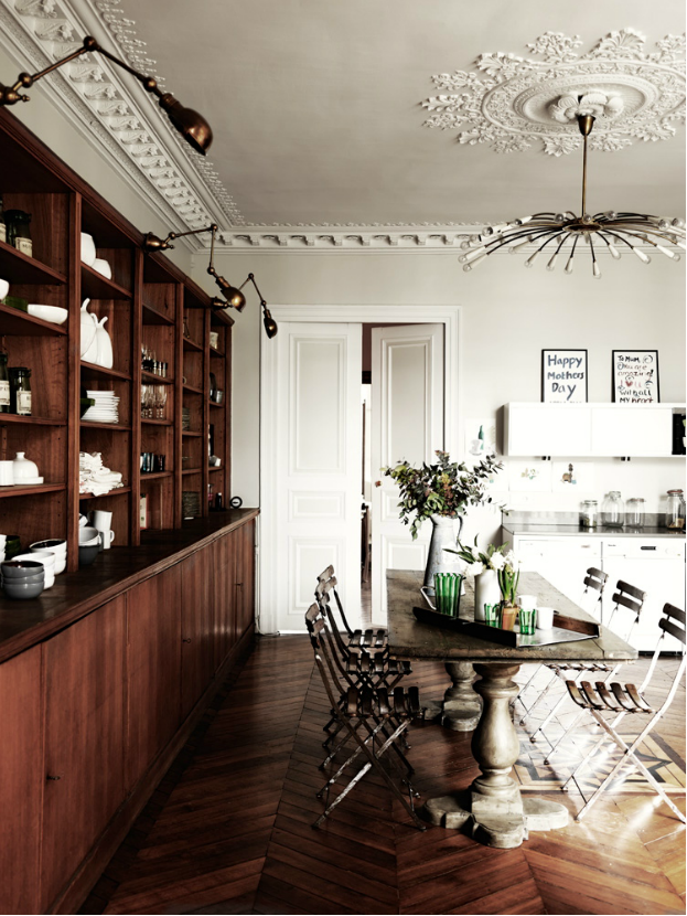 Die-Wohngalerie: Einfach elegant – Wohnung im Pariser Flair