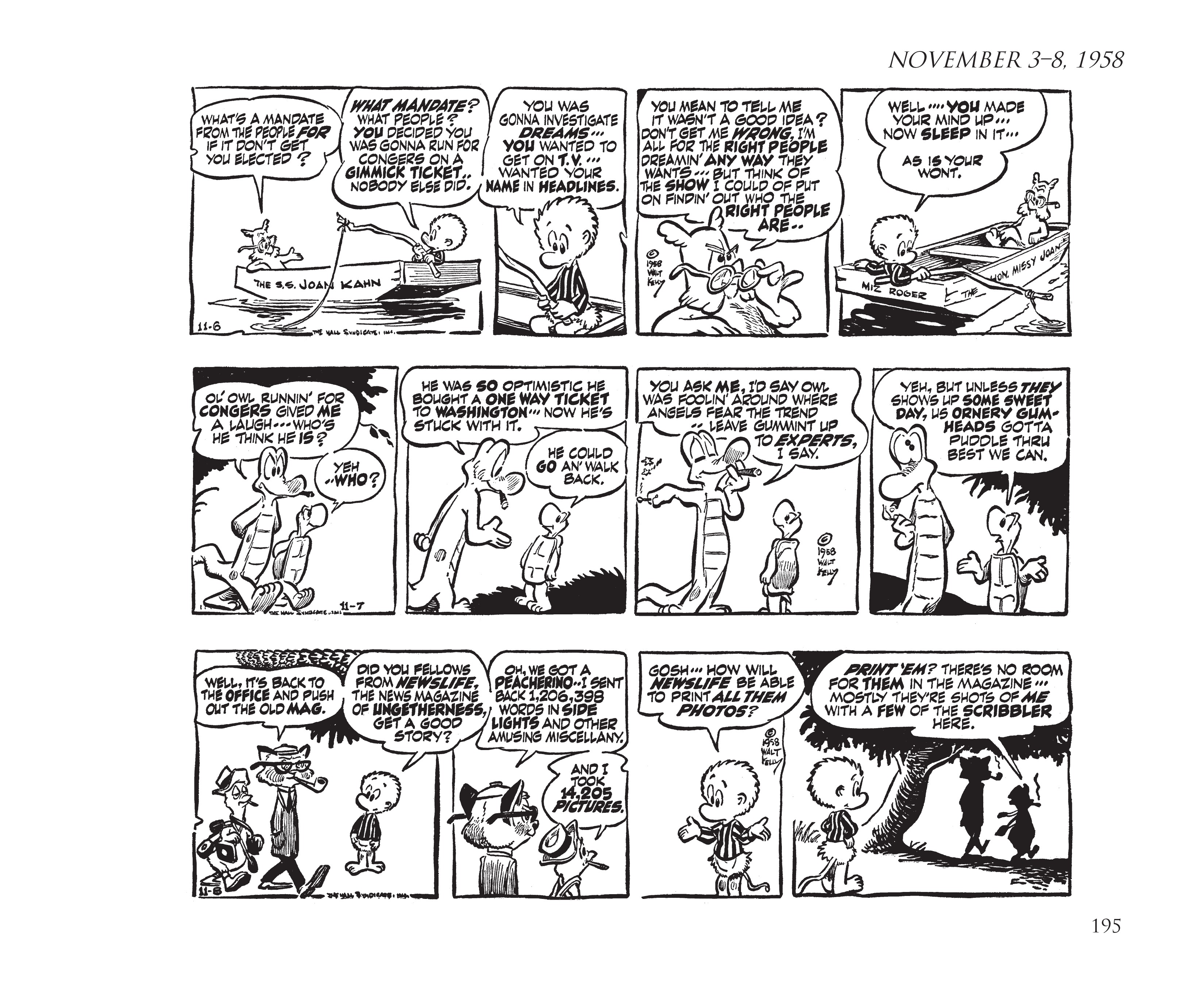 Read online Pogo by Walt Kelly: The Complete Syndicated Comic Strips comic -  Issue # TPB 5 (Part 3) - 4