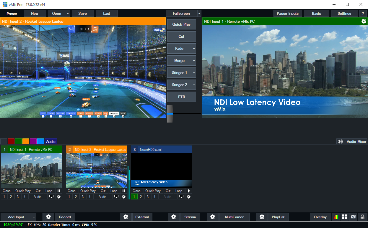 Newtek ndi after effects doesn Newtek ndi after effects doesn