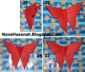  Origami  Kupu  Kupu  Mudah untuk Anak SD