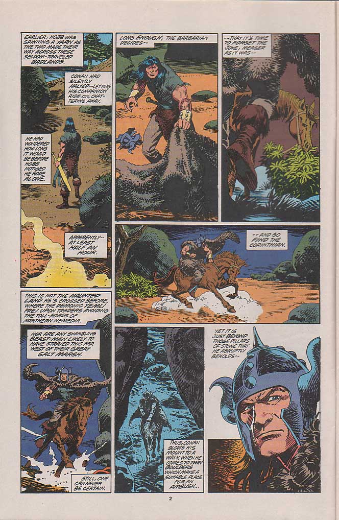 Read online Conan the Barbarian (1970) comic -  Issue #263 - 3