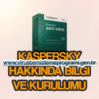 Kaspersky Virüs temizleme programı