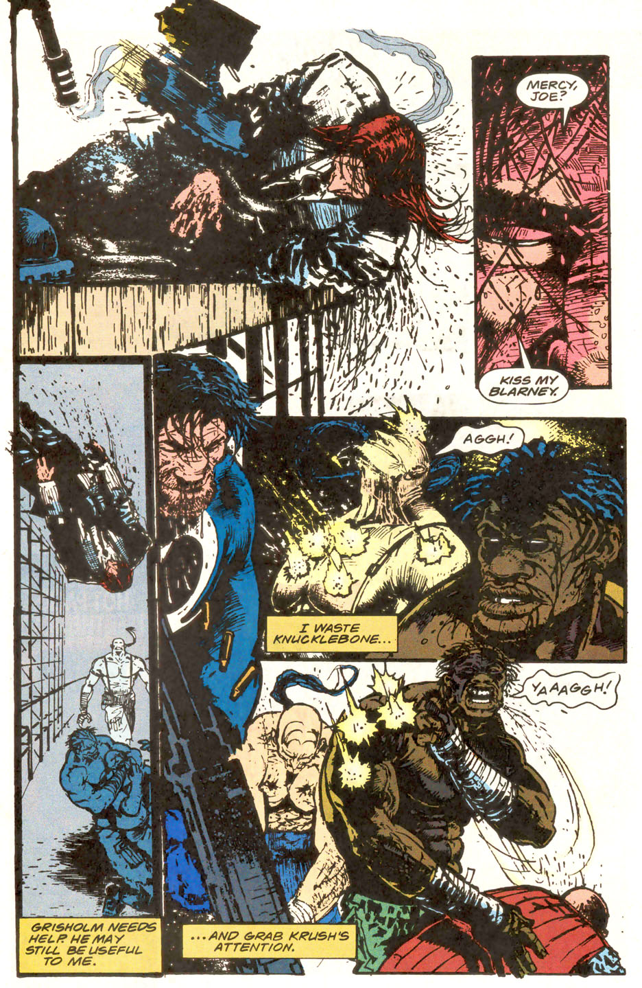 Read online The Punisher (1987) comic -  Issue #95 - No Rules - 17