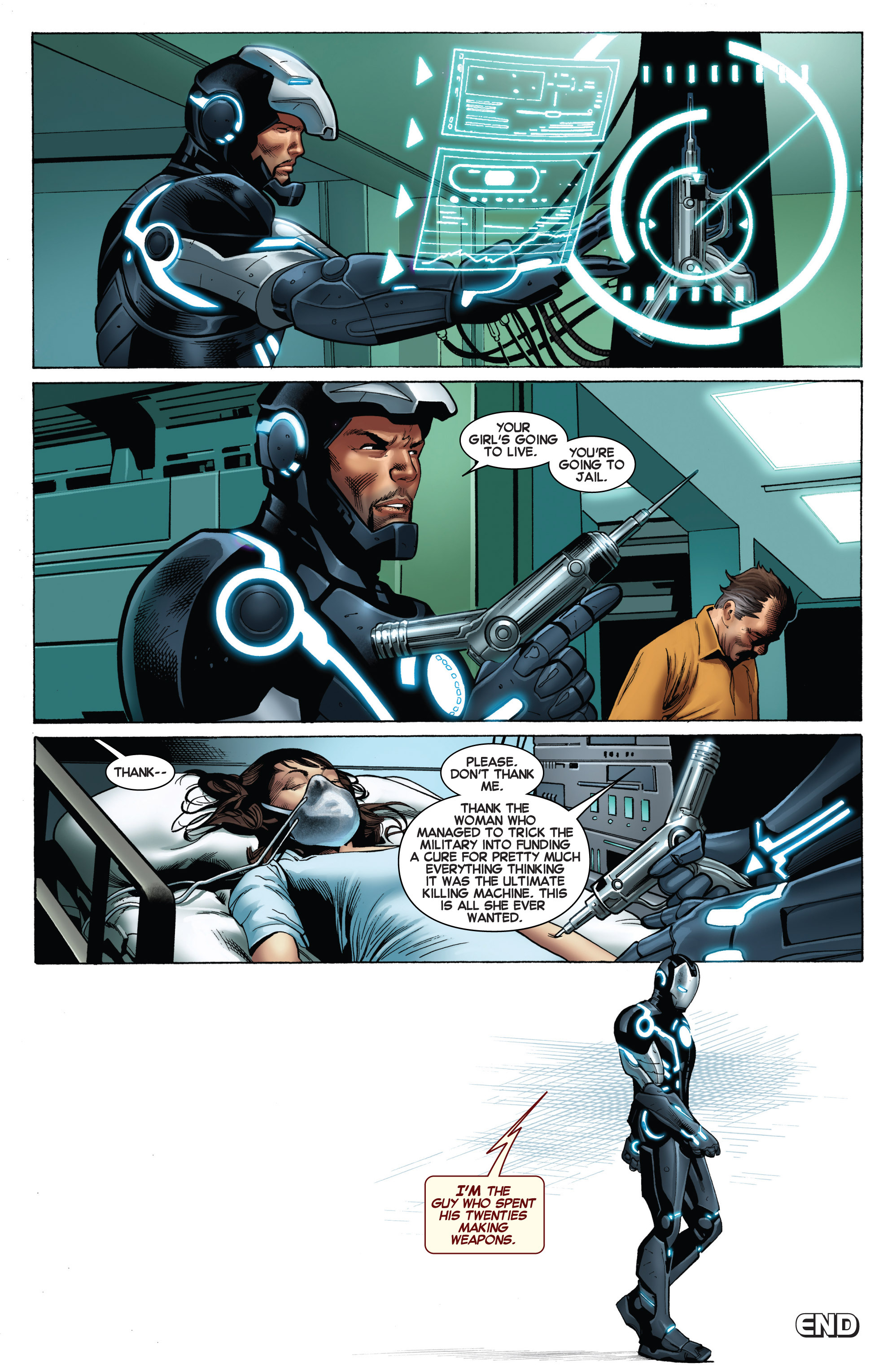 Read online Iron Man (2013) comic -  Issue #3 - 22