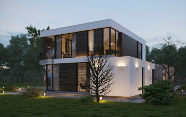 Desain Rumah Modern Eksterior Minimalis