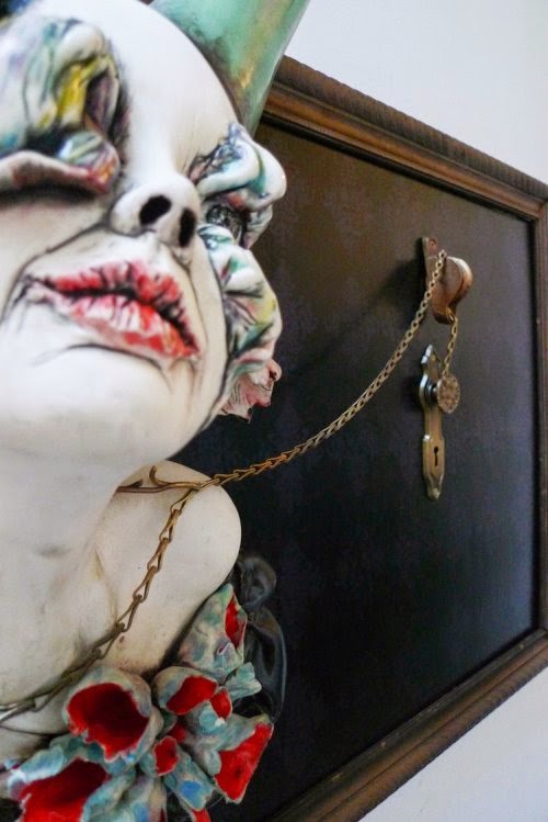 Sarah Louise Davey esculturas sombrias macabras pesadelo mulheres ninfas