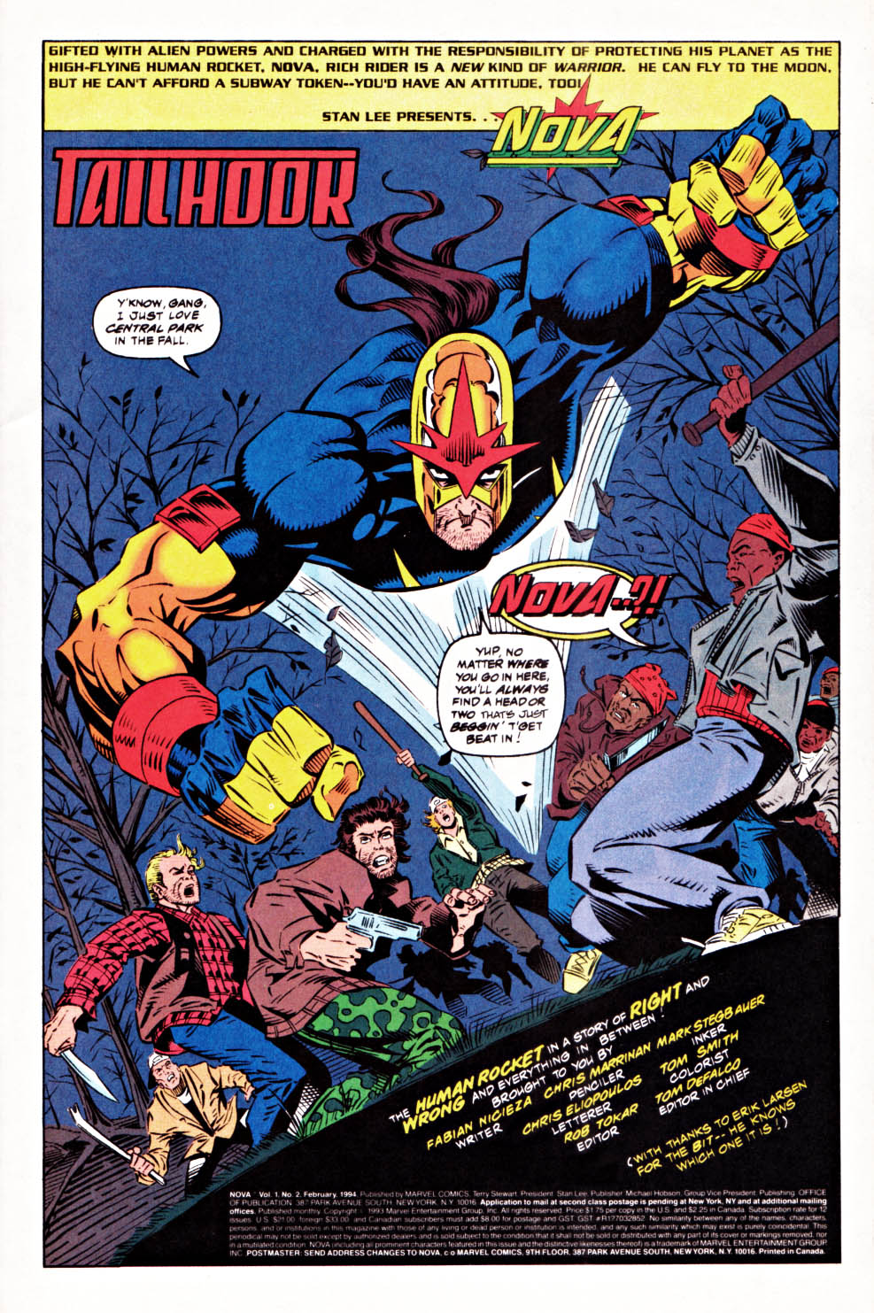 Read online Nova (1994) comic -  Issue #2 - 2