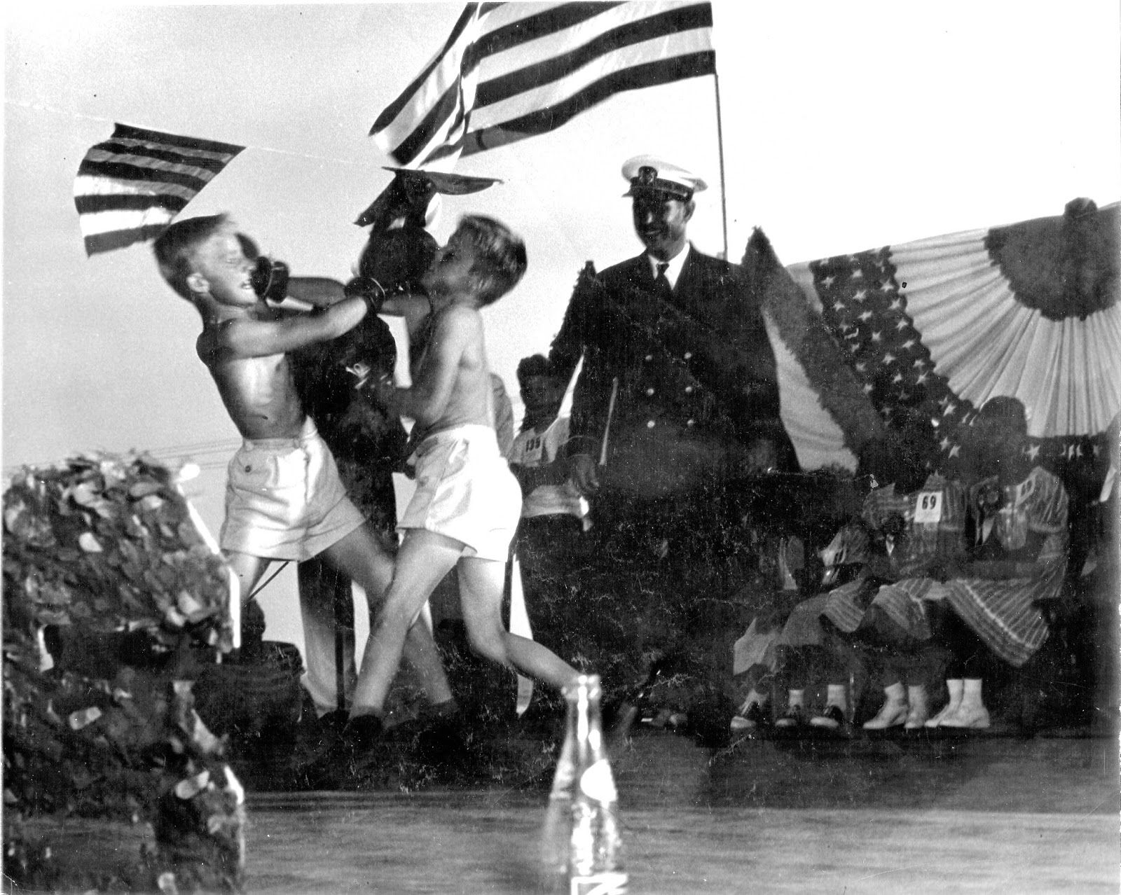 Historic Huntington Beach 1920s Fight Club in downtown Huntington Beach